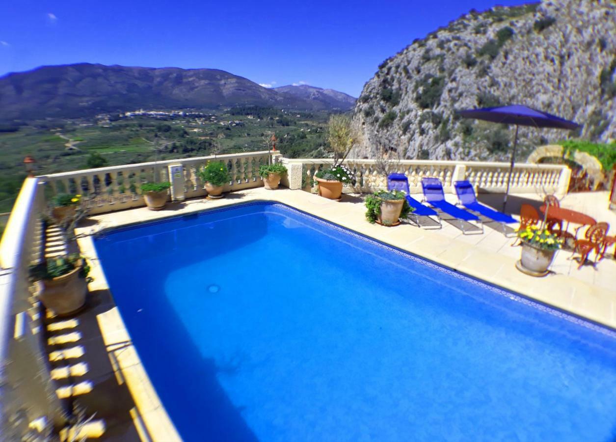 Villa Romana Mountainside Apartment In Alcalali, Jalon Valley Bagian luar foto