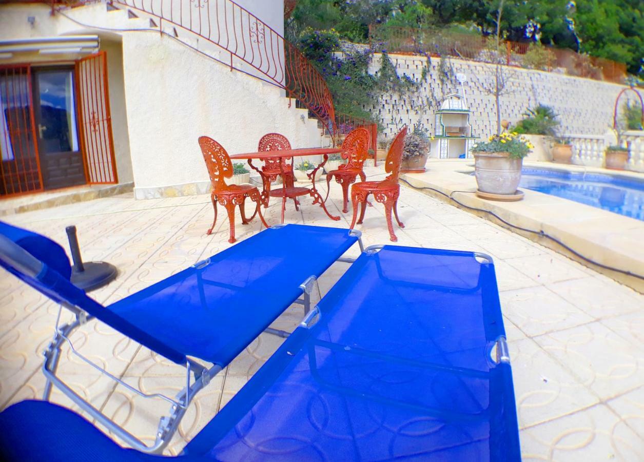 Villa Romana Mountainside Apartment In Alcalali, Jalon Valley Bagian luar foto