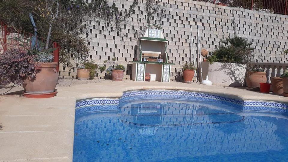 Villa Romana Mountainside Apartment In Alcalali, Jalon Valley Bagian luar foto
