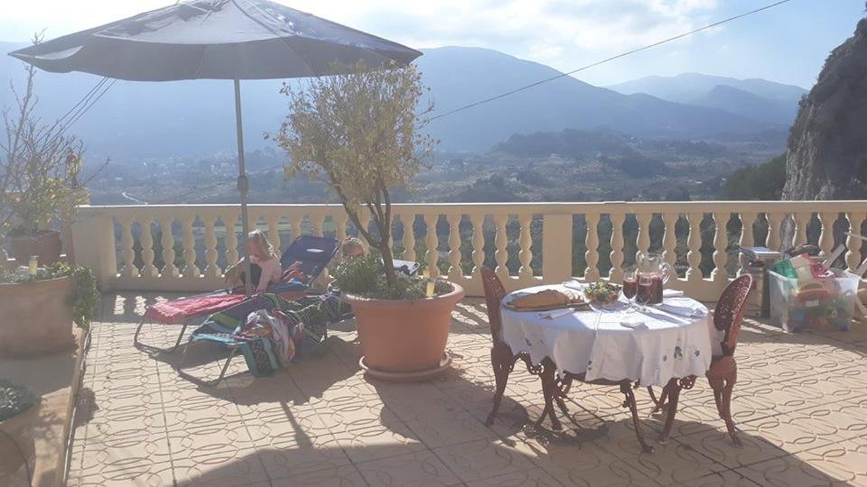 Villa Romana Mountainside Apartment In Alcalali, Jalon Valley Bagian luar foto